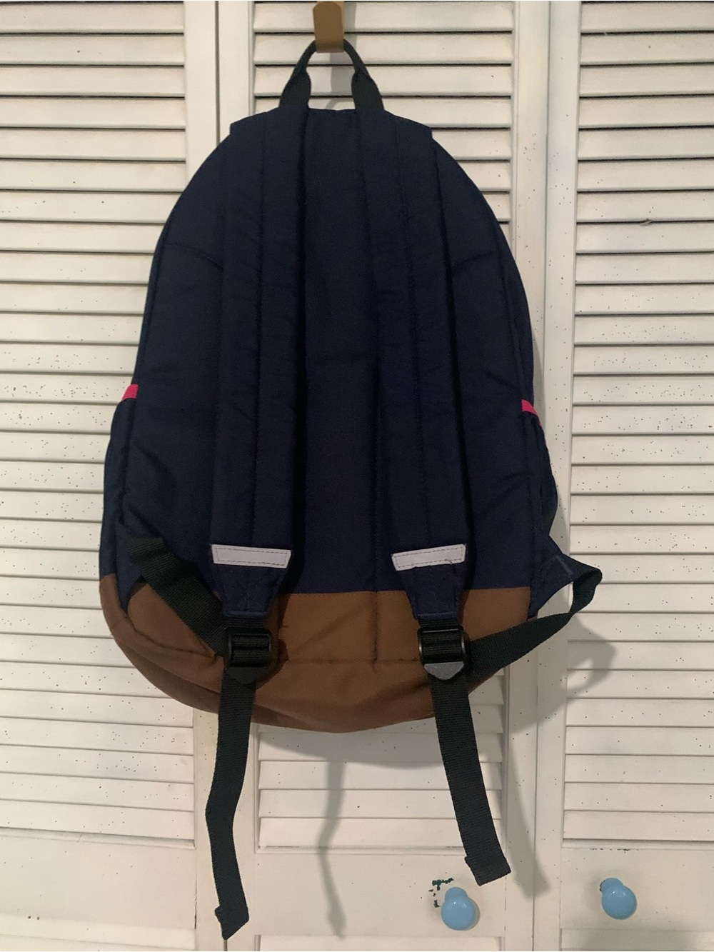 Hanna Andersson Navy Backpack with Colorful Owl & Flowers Embroidery - Picture 5 of 10